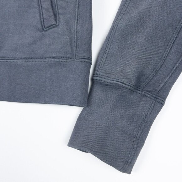 American Giant Sweatshirt Womens Small Full Zip Heavyweight Jacket Gray Made USA - Picture 4 of 14